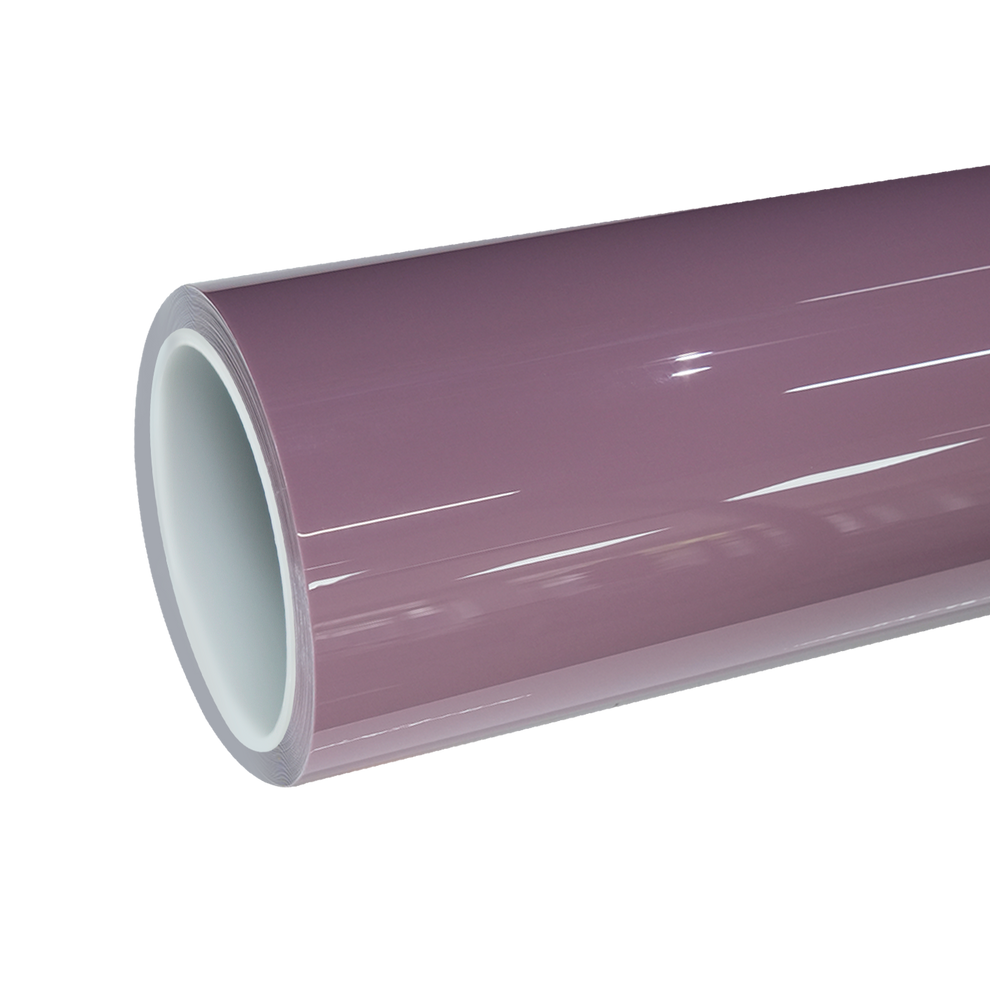 TPU Glossy Rose Latte Pink Colored PPF Paint Protection Film