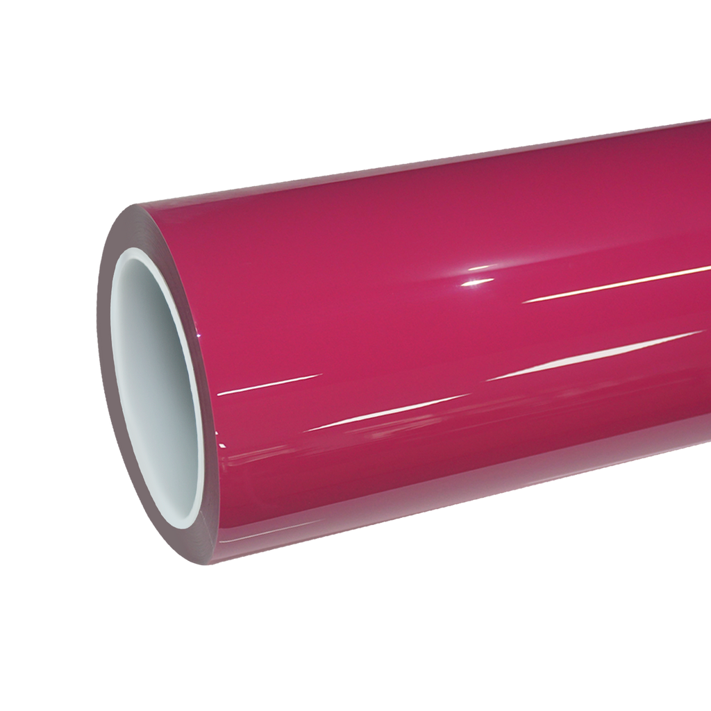 TPU Glossy Rose Red Colored PPF Paint Protection Film