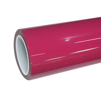 TPU Glossy Rose Red Colored PPF Paint Protection Film