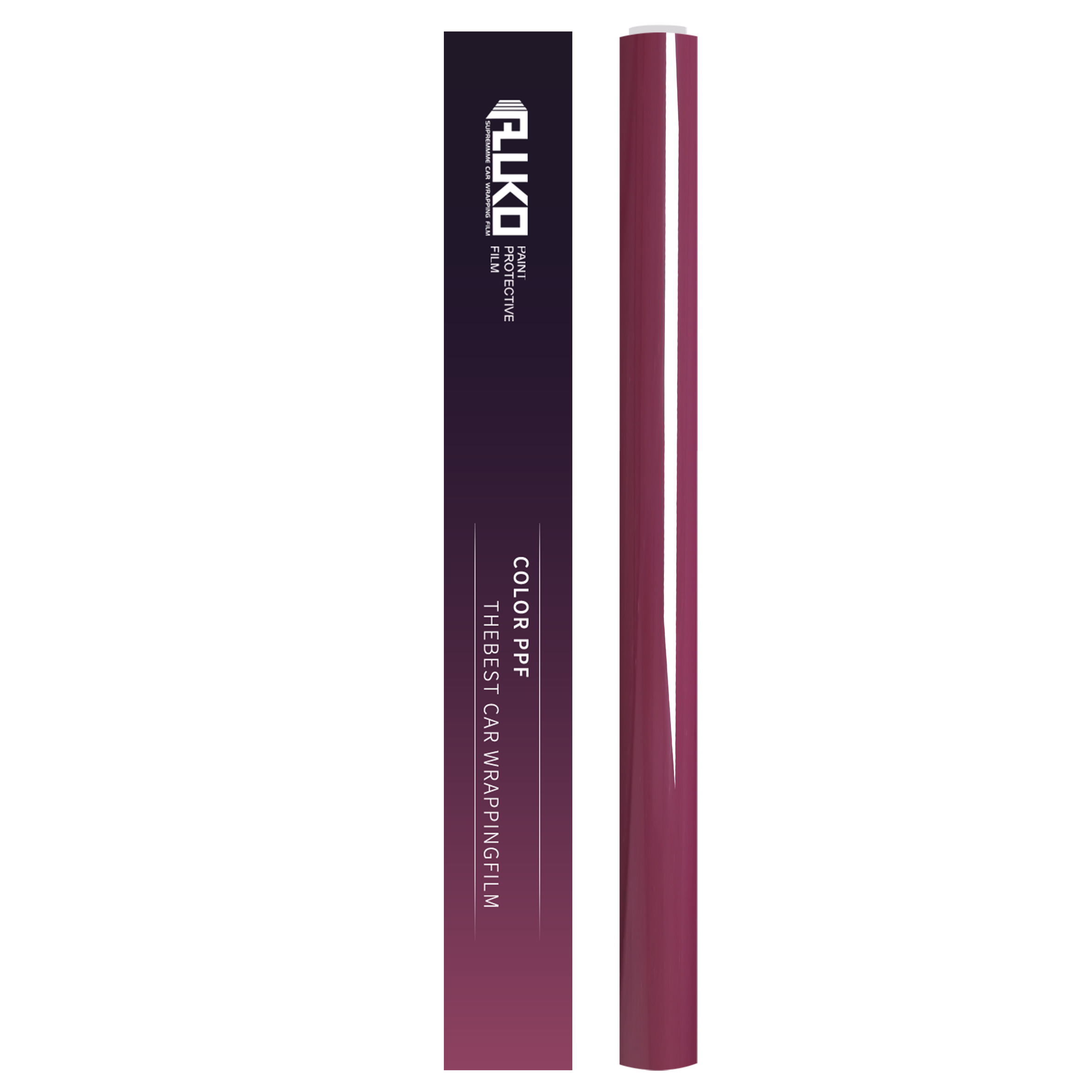 TPU Glossy Ruby Star Colored PPF Paint Protection Film product image 4 - Veloro paint protection film