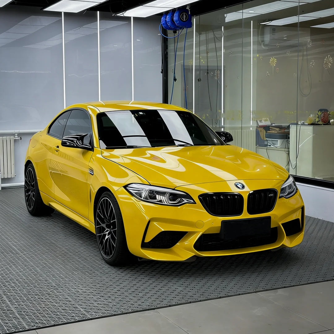 TPU Glossy Signal Yellow Colored PPF Paint Protection Film product image 2 - Veloro paint protection film