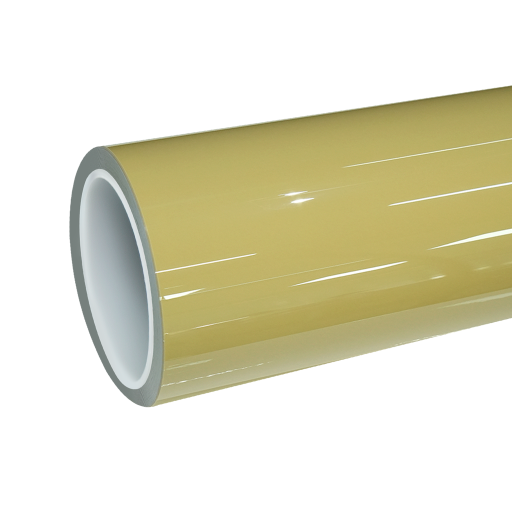 TPU Glossy Sunbath Yellow Colored PPF Paint Protection Film