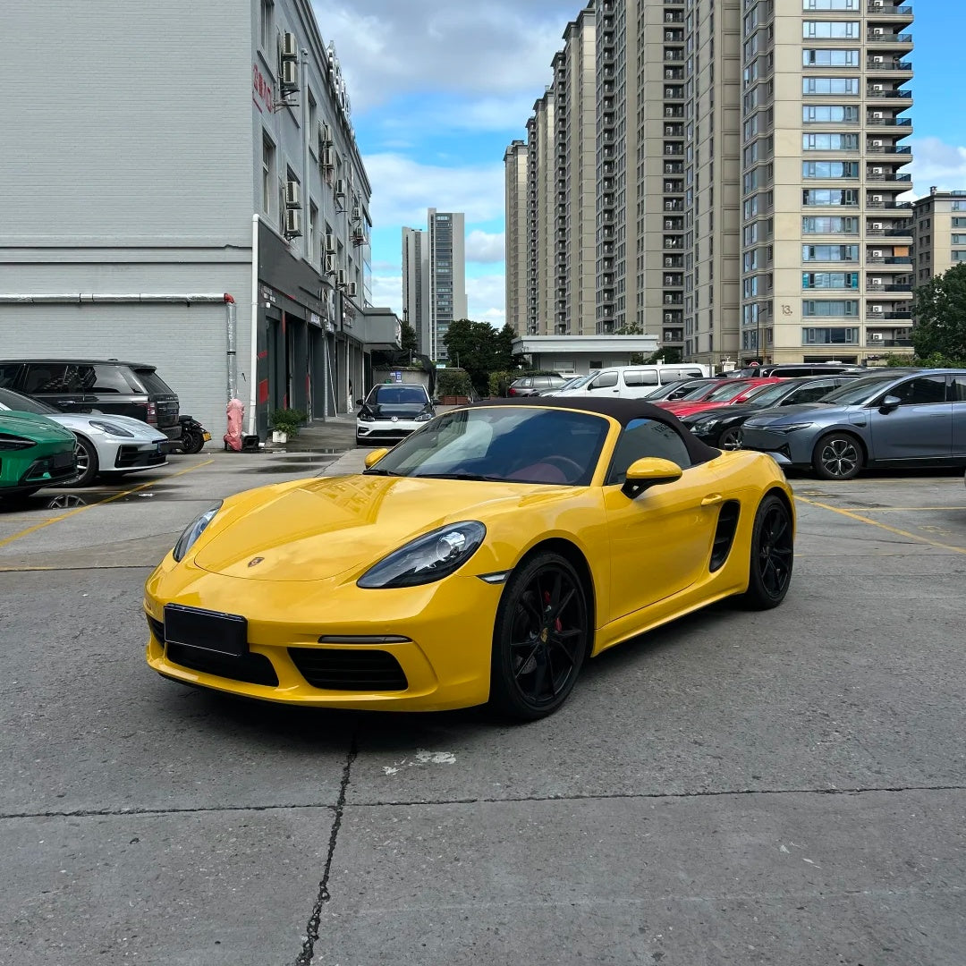 TPU Glossy Sunflower Yellow Colored PPF Paint Protection Film product image 2 - Veloro paint protection film