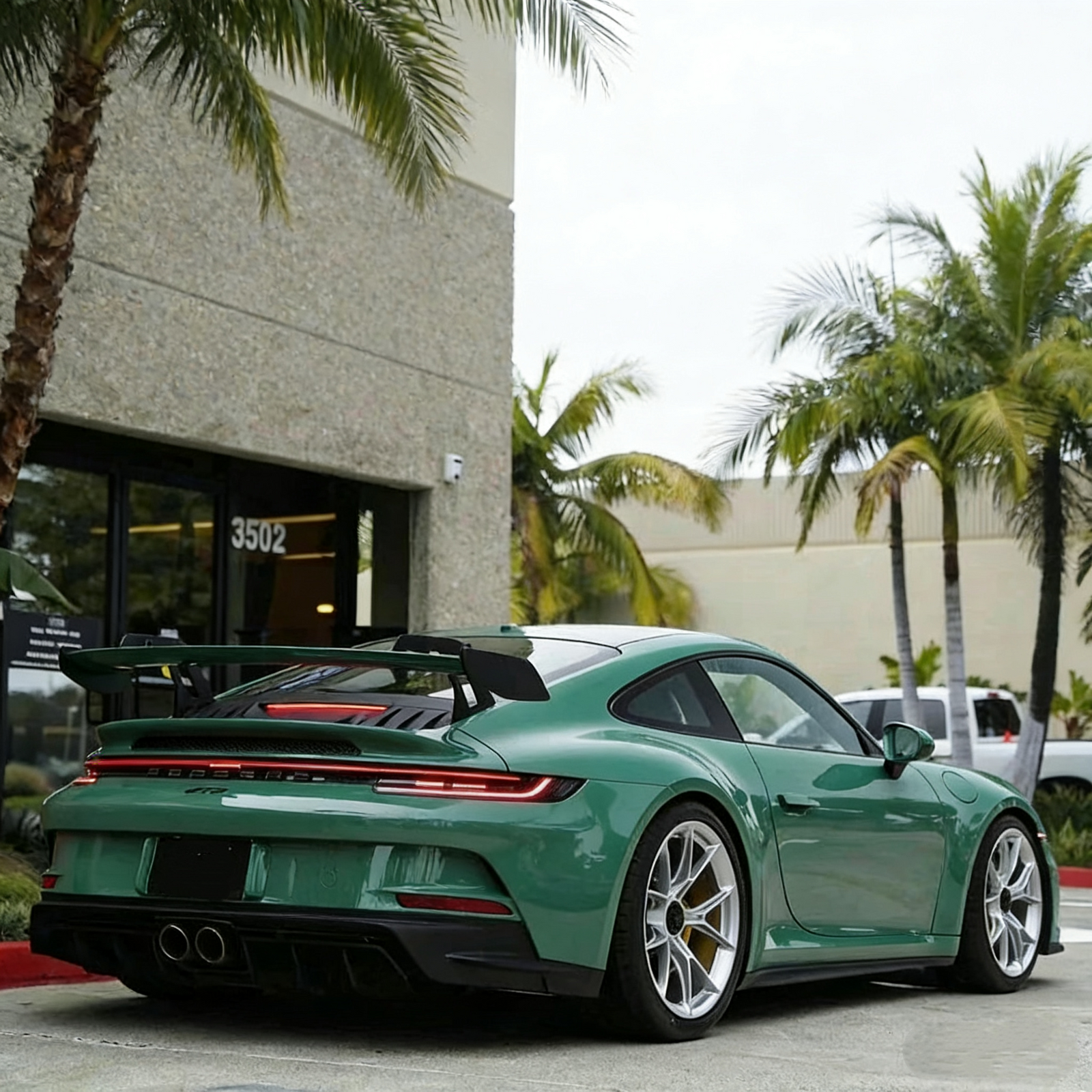 TPU Glossy Vintage Green Colored PPF Paint Protection Film product image 2 - Veloro paint protection film