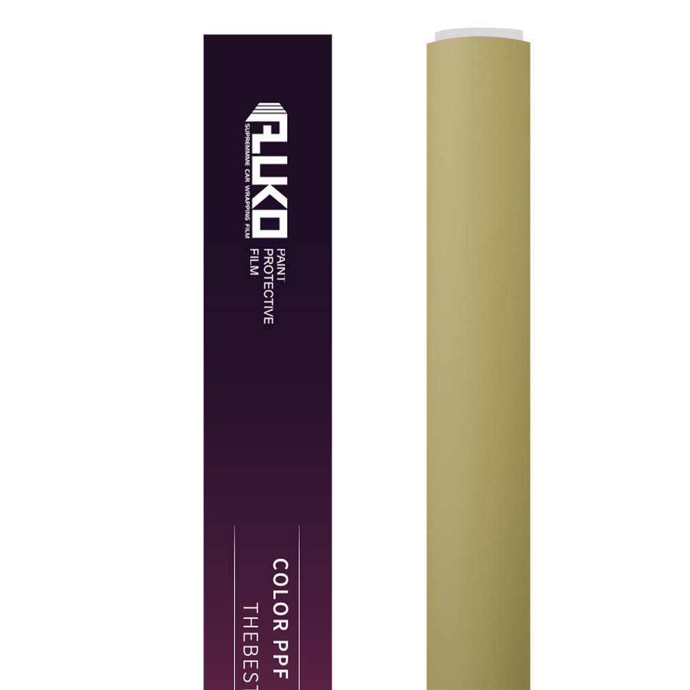 TPU Matte AMG Desert Yellow Colored PPF Car Paint Protection Film product image 2 - Veloro paint protection film