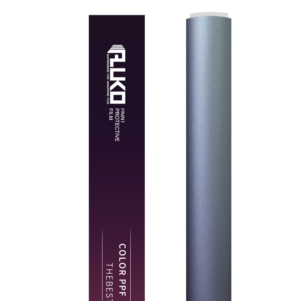 TPU Matte Capri Gray Purple Colored PPF Car Paint Protection Film product image 3 - Veloro paint protection film