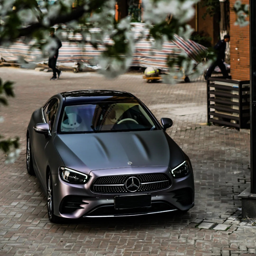 TPU Matte Capri Gray Purple Colored PPF Car Paint Protection Film product image 2 - Veloro paint protection film