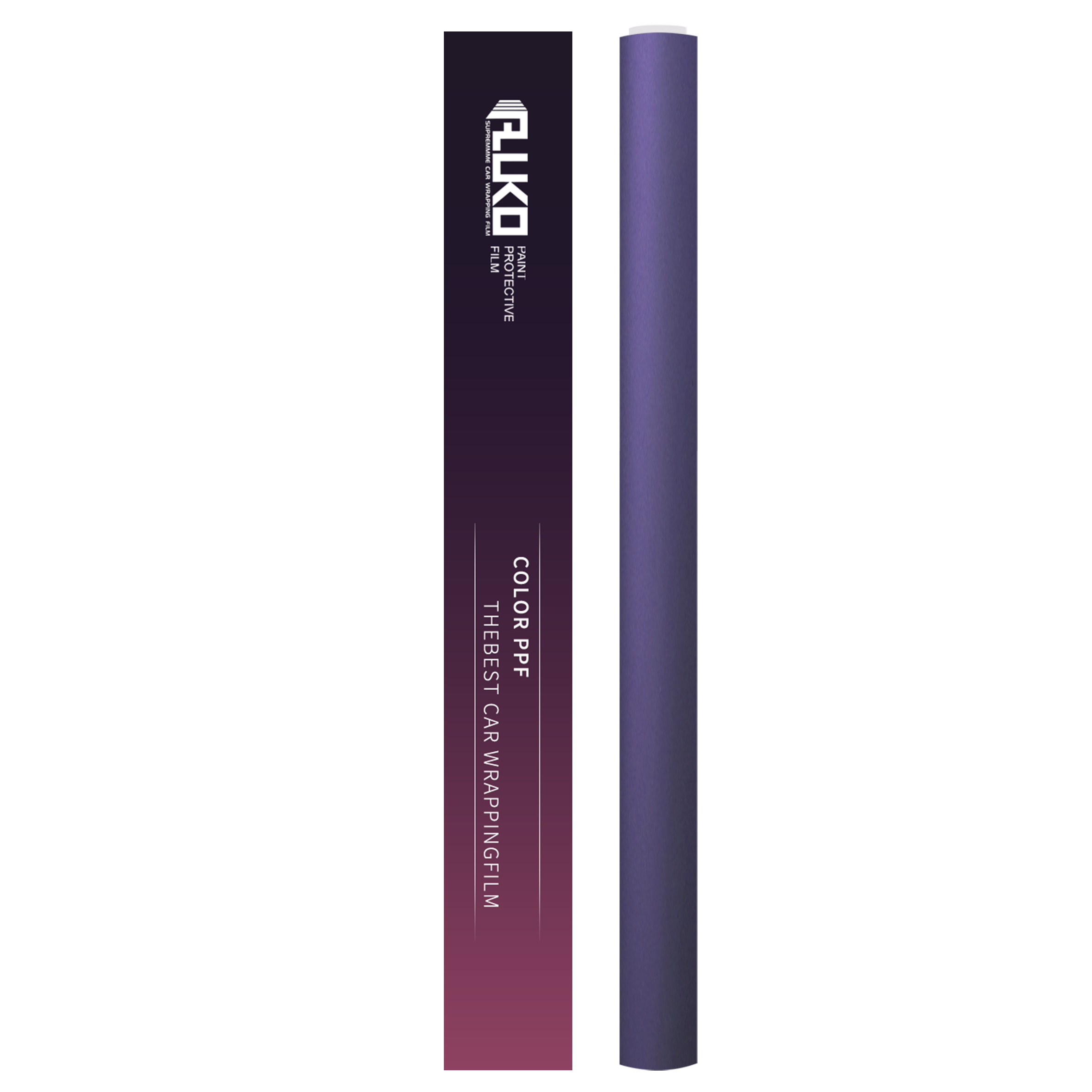 TPU Matte Ghost Midnight Purple Colored PPF Paint Protection Film product image 3 - Veloro paint protection film