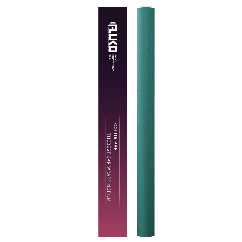 TPU Matte Magic Flame Brazilian Green Colored PPF Car Paint Protection Film product image 3 - Veloro paint protection