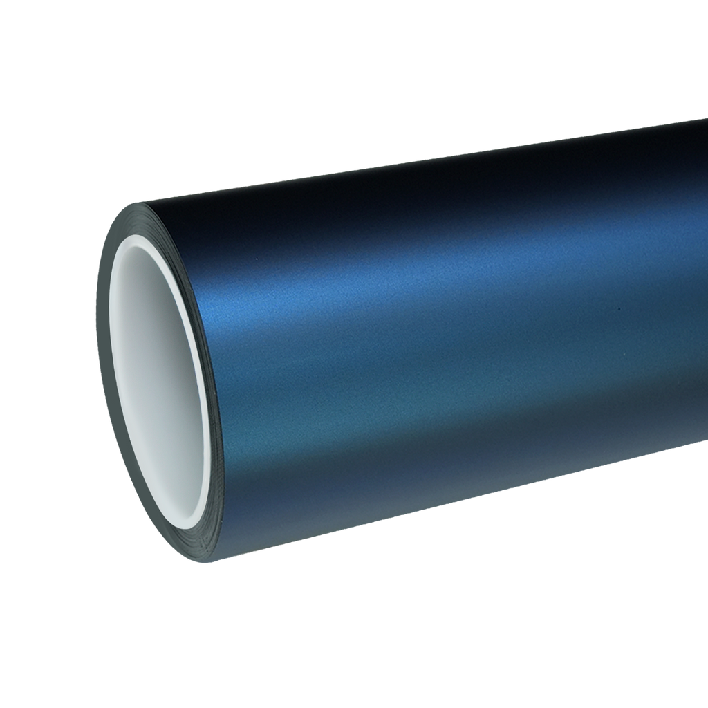 TPU Matte Magic Flame Dark Blue Colored PPF Paint Protection Film