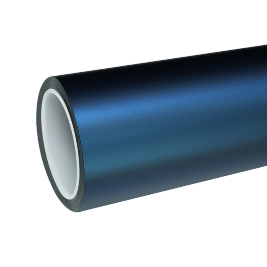 TPU Matte Magic Flame Dark Blue Colored PPF Paint Protection Film