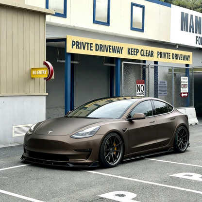 TPU Matte Magic Flame Shadow Brown Colored PPF Paint Protection Film product image 2 - Veloro paint protection film