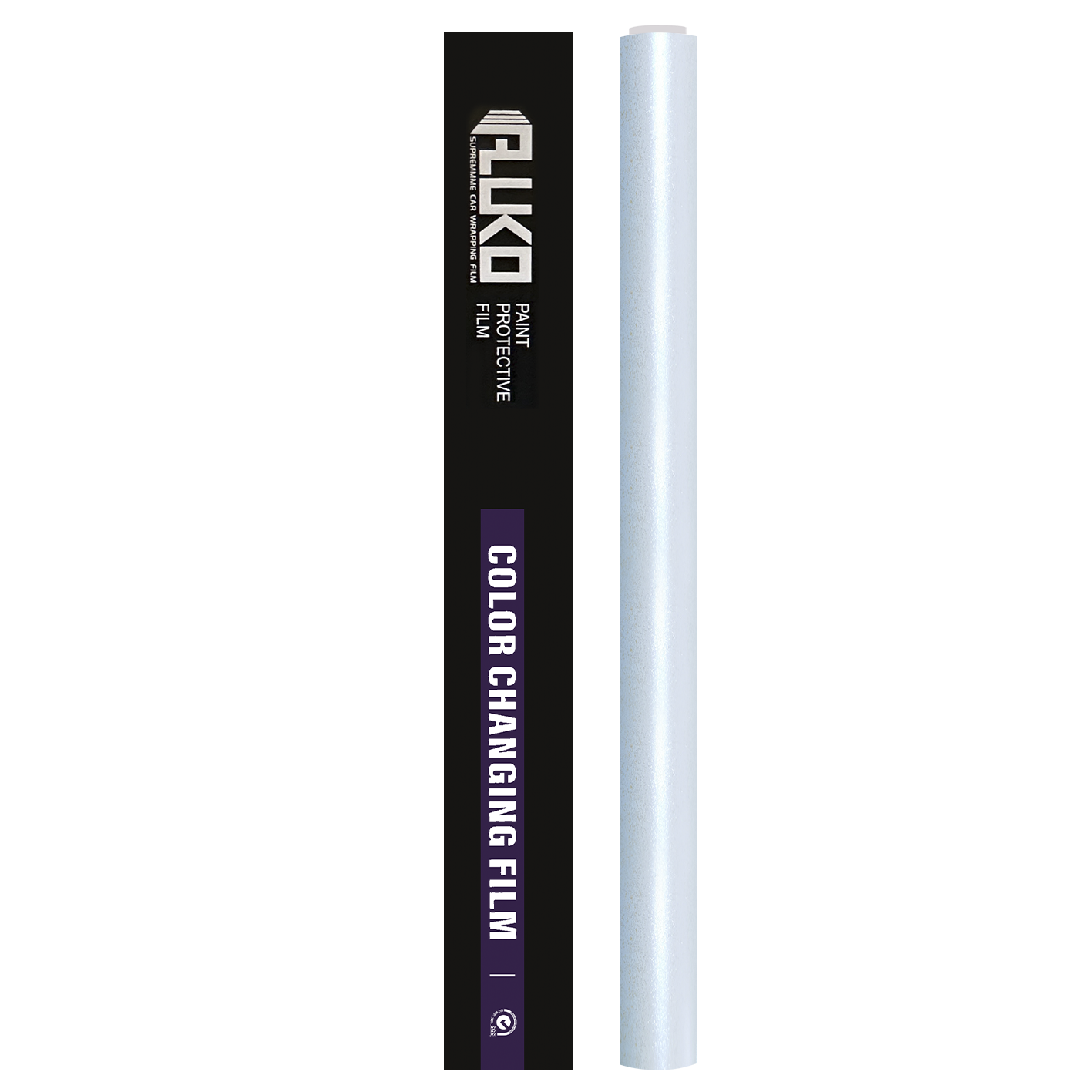 TPU Matte Metallic Chameleon Diamond Blue White Colored PPF Paint Protection Film product image 3 - Veloro paint