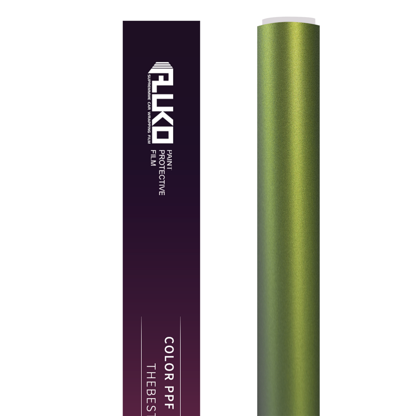 TPU Matte Metallic Green Tea Colored PPF Paint Protection Film product image 2 - Veloro paint protection film