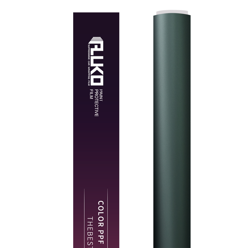 TPU Matte Metallic Satin Mystical Green Colored PPF Paint Protection Film product image 2 - Veloro paint protection film