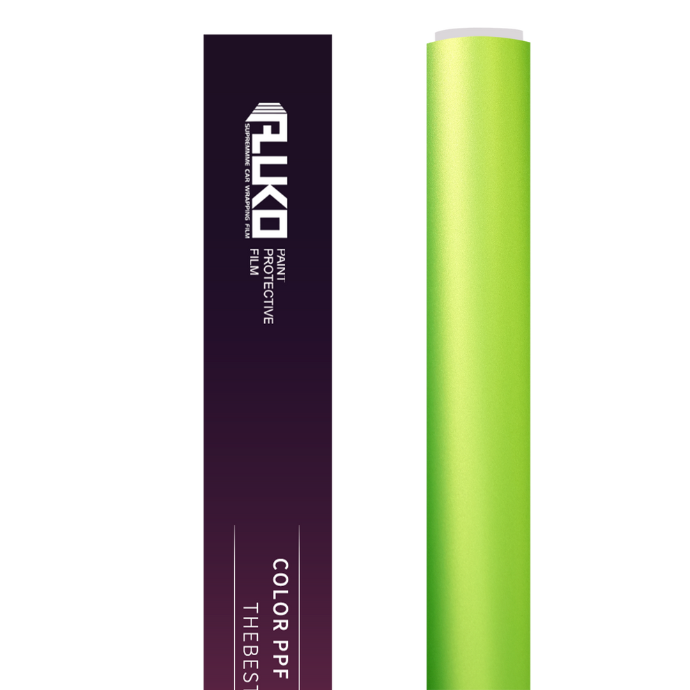 TPU Matte Metallic STO Gold Green Colored PPF Lamborghini Paint Protection Film product image 2 - Veloro paint