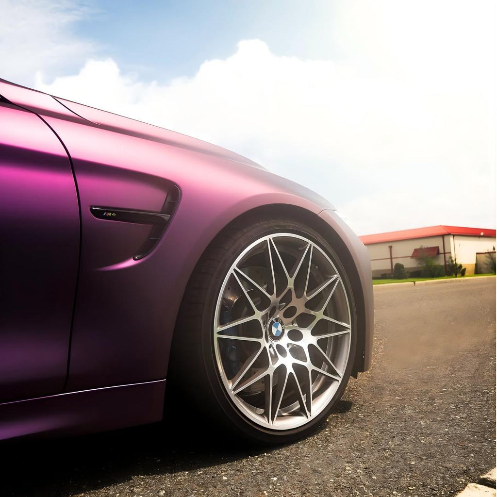 TPU Satin Russian Violet Purple Colored PPF Paint Protection Film product image 9 - Veloro paint protection film