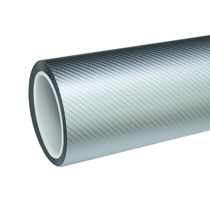 TPU Matte Silver Carbon Fiber Colored PPF Car Paint Protection Film