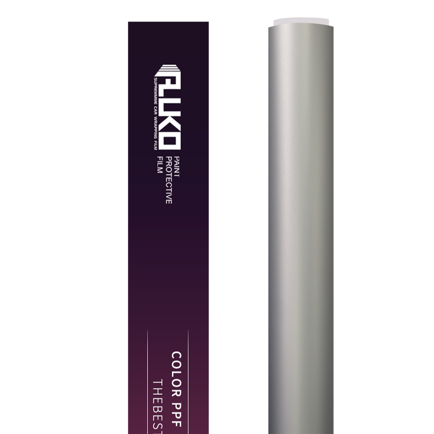 TPU Satin Aluminum Silver Colored PPF Paint Protection Film product image 2 - Veloro paint protection film