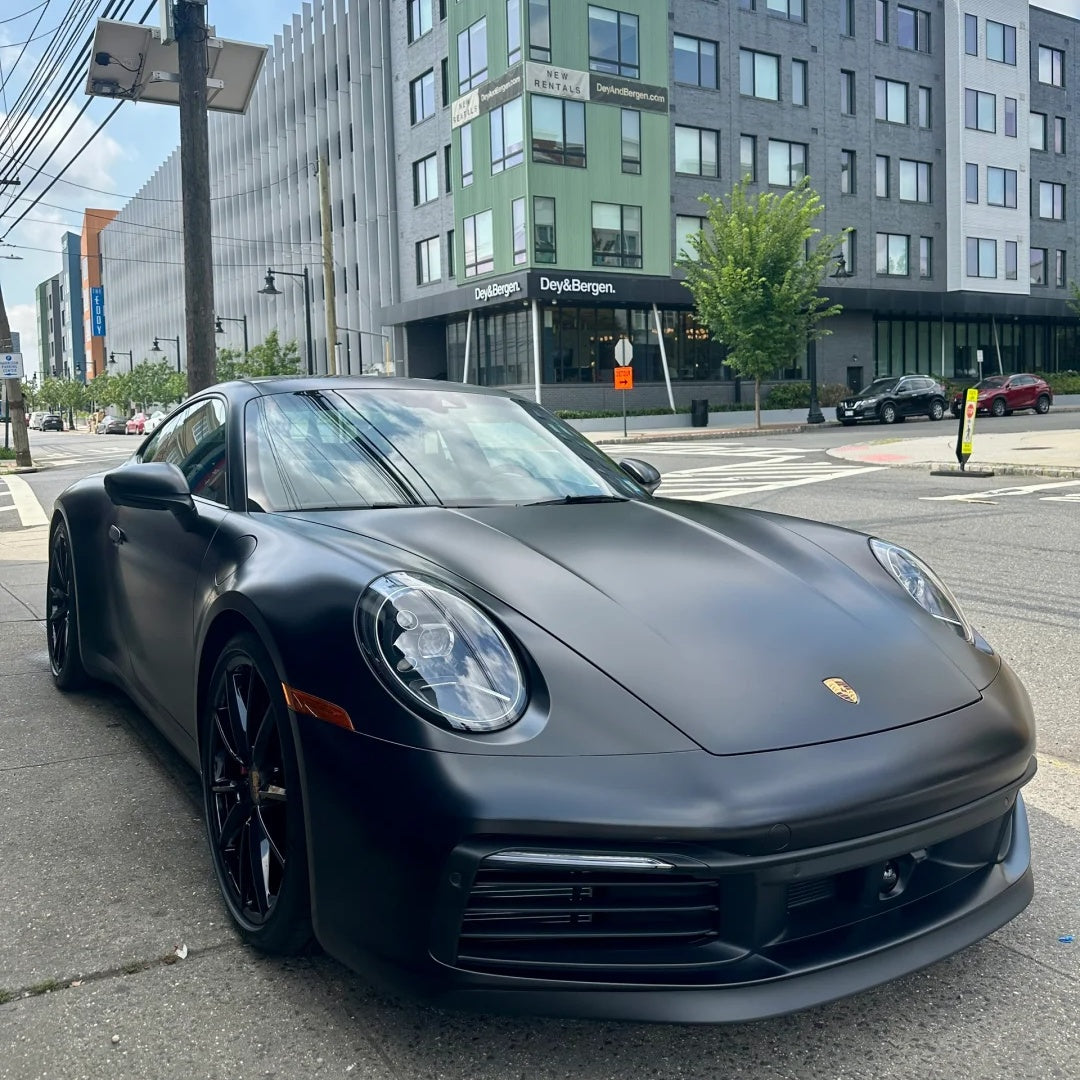 TPU Satin Black Colored PPF Car Paint Protection Film product image 2 - Veloro paint protection film