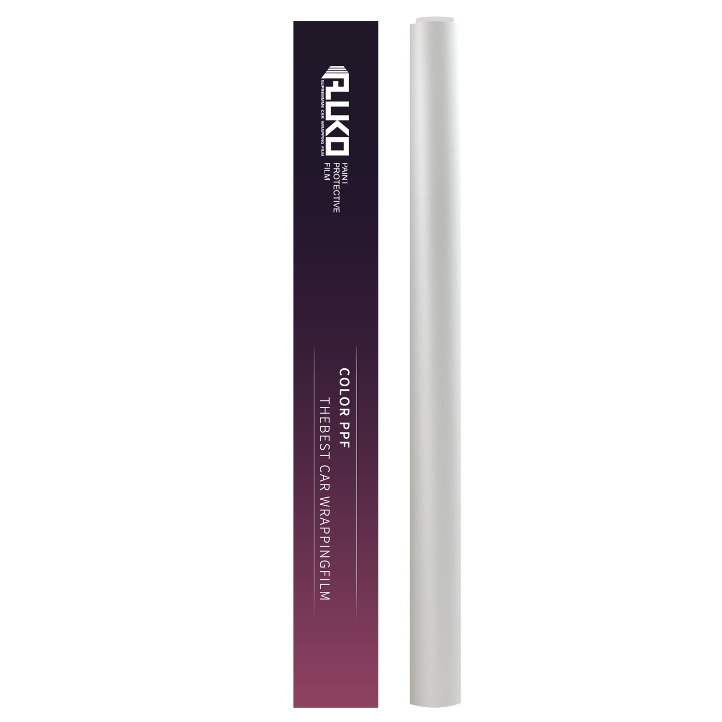 TPU Satin Ceramic White Colored PPF Paint Protection Film product image 3 - Veloro paint protection film