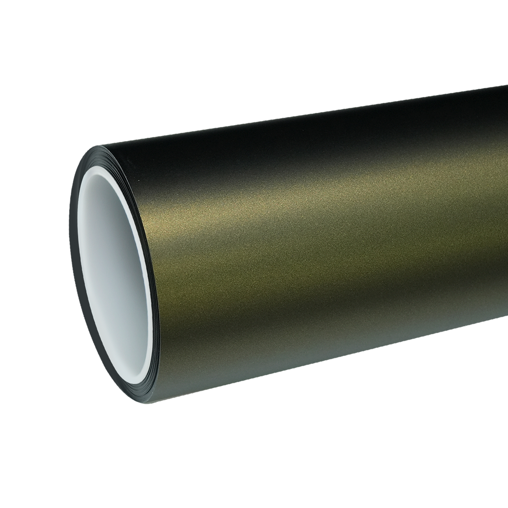 TPU Satin Gold Green Colored PPF Paint Protection Film