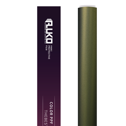TPU Satin Gold Green Colored PPF Paint Protection Film product image 2 - Veloro paint protection film