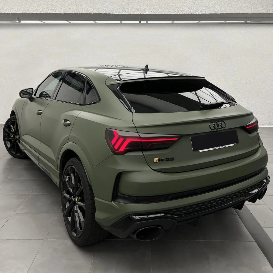 TPU Satin Khaki Green Colored PPF Paint Protection Film product image 2 - Veloro paint protection film
