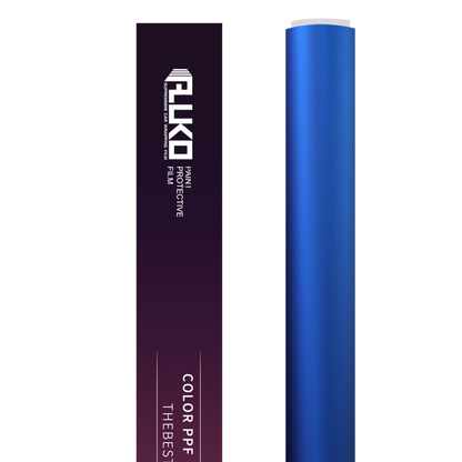 TPU Satin Liquid Metallic Azure Blue Colored PPF Paint Protection Film product image 2 - Veloro paint protection film