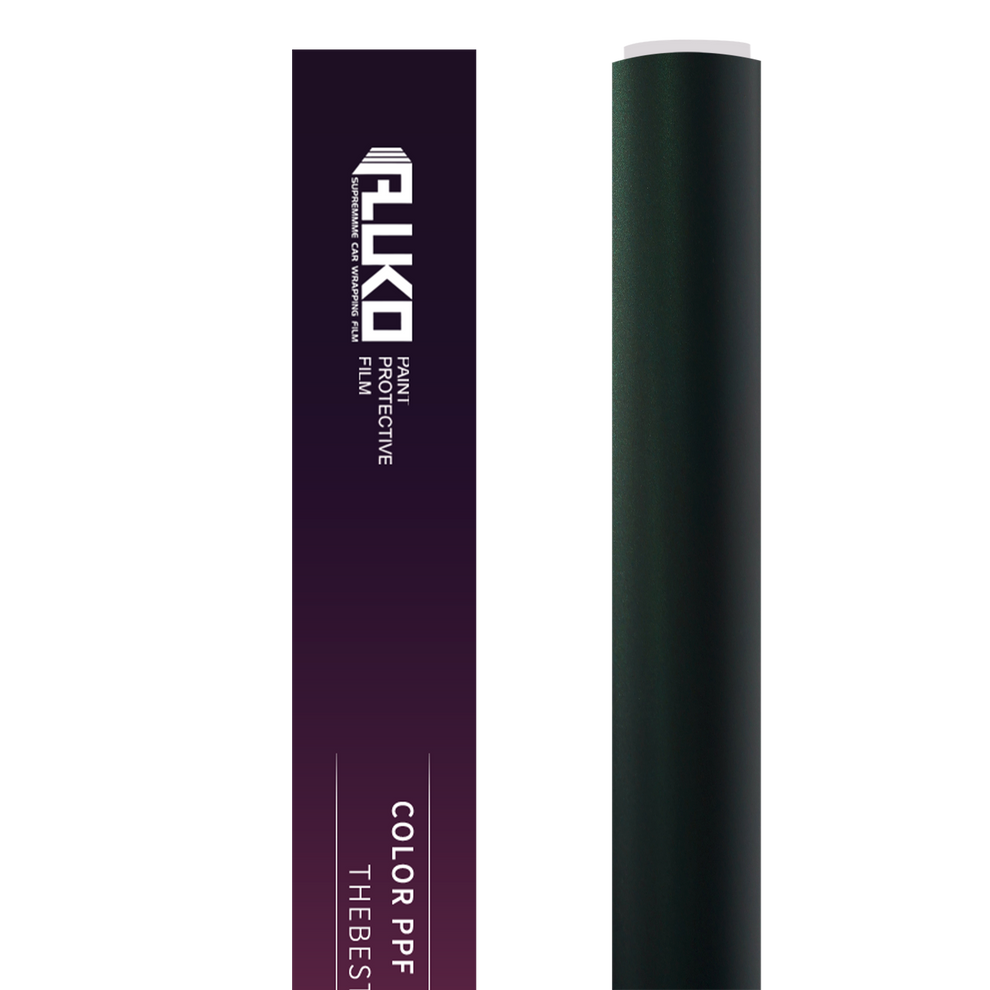 TPU Satin Olive Green Colored PPF Car Paint Protection Film product image 2 - Veloro paint protection film