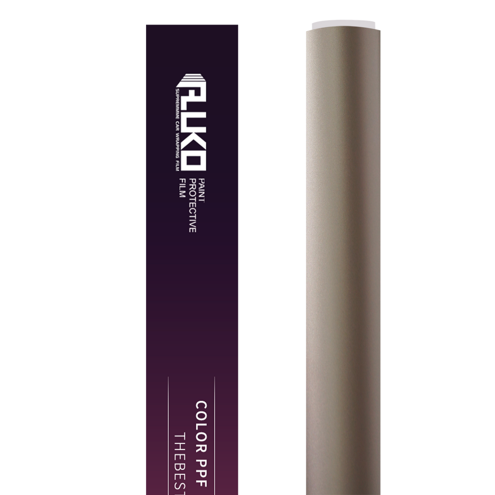 TPU Satin Rose Gold Colored PPF Paint Protection Film product image 2 - Veloro paint protection film