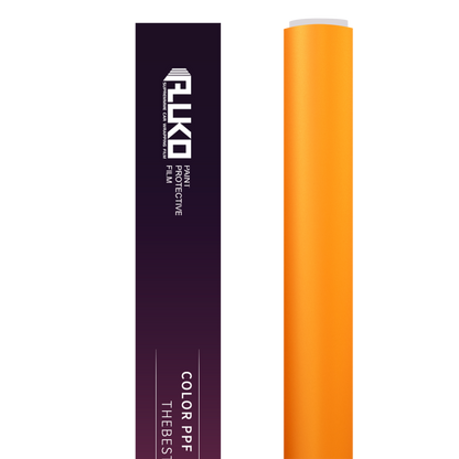 TPU Ultimate Flat Gold Orange Colored PPF Paint Protection Film product image 2 - Veloro paint protection film