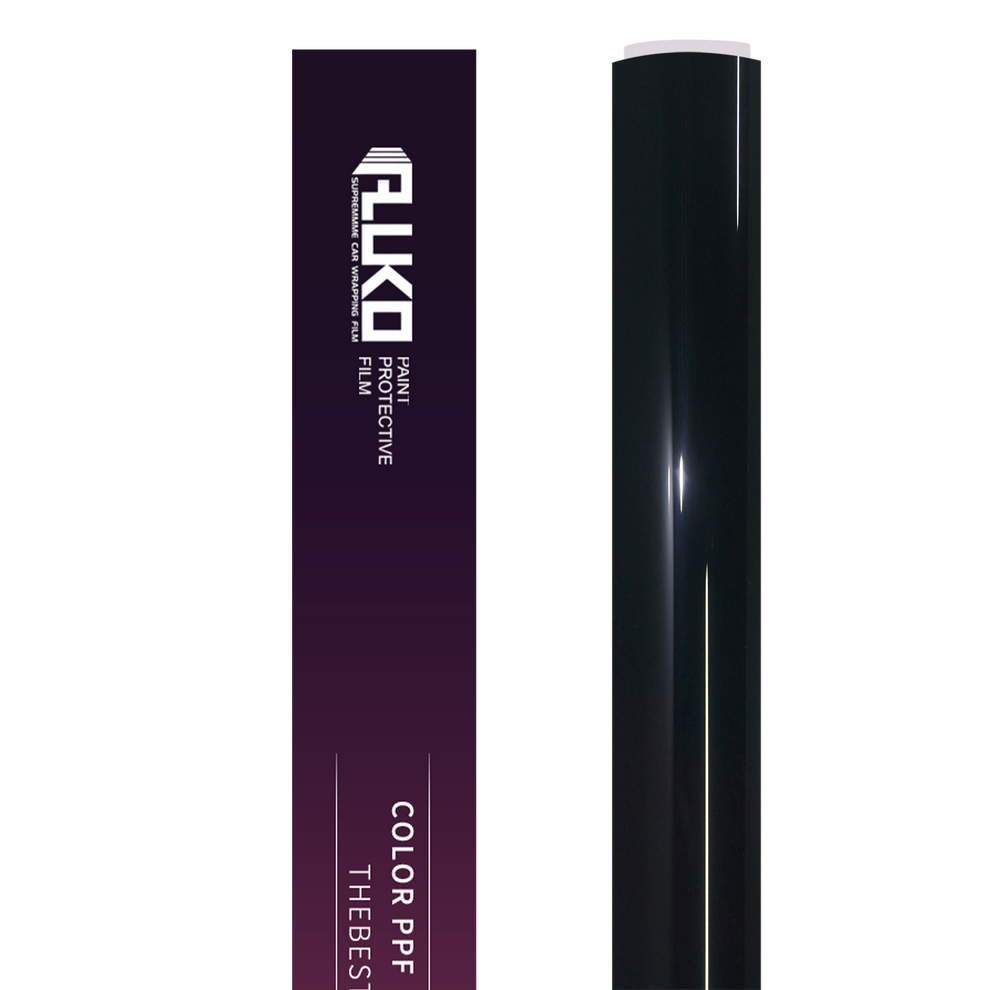 TPU Ultra Gloss Black Colored PPF Paint Protection Film product image 2 - Veloro paint protection film