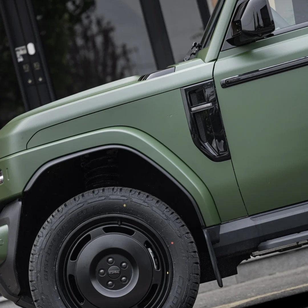 Ultimate Flat Army Green Car Vinyl Wrap PET product image 6 - Veloro automotive vinyl wrap