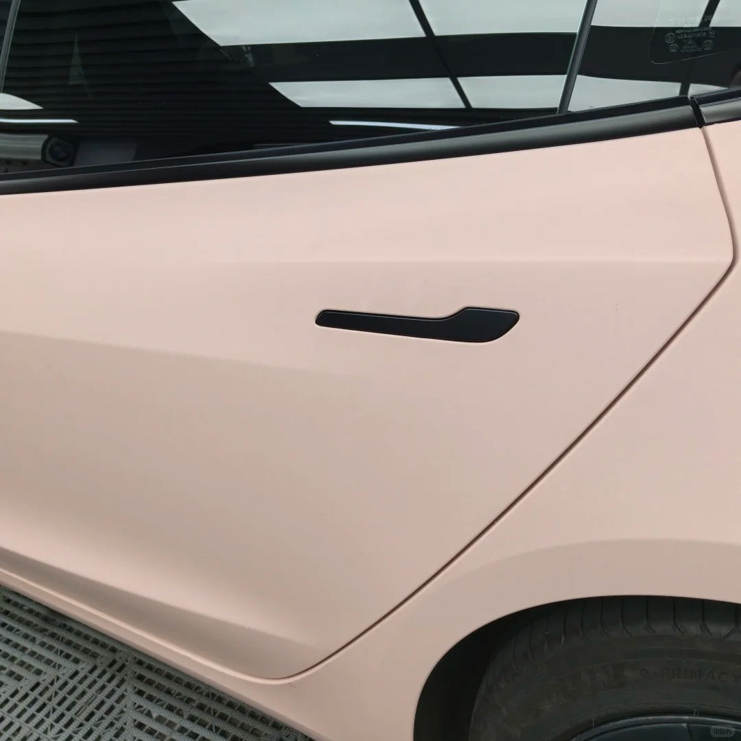 Ultimate Flat Baby Pink Car Vinyl Wrap PET product image 6 - Veloro automotive vinyl wrap