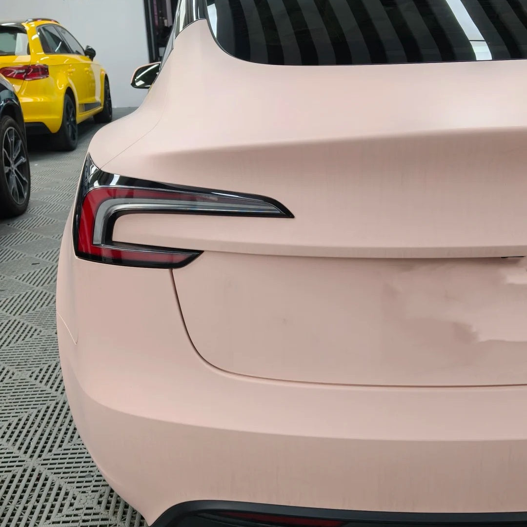 Ultimate Flat Baby Pink Car Vinyl Wrap PET product image 8 - Veloro automotive vinyl wrap
