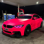 Ultimate Flat Fluorescent Pink Car Vinyl Wrap PET product image 11 - Veloro automotive vinyl wrap