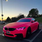 Ultimate Flat Fluorescent Pink Car Vinyl Wrap PET product image 7 - Veloro automotive vinyl wrap