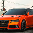 Ultimate Flat Matte Metallic Stunning Orange Car Vinyl Wrap PET product image 8 - Veloro matte vinyl wrap