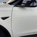 Ultimate Flat Pepper White Car Vinyl Wrap PET product image 4 - Veloro automotive vinyl wrap