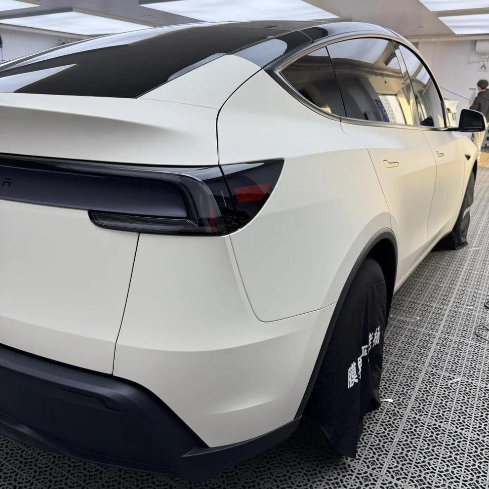 Ultimate Flat Pepper White Car Vinyl Wrap PET product image 6 - Veloro automotive vinyl wrap