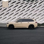 Ultimate Flat Shine Latte Brown Car Vinyl Wrap PET product image 3 - Veloro automotive vinyl wrap