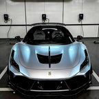 Ultra Gloss Metallic Chameleon Silver Blue Car Vinyl Wrap PET product image 3 - Veloro color shift vinyl wrap