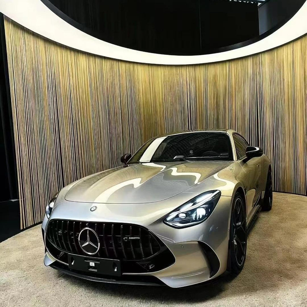 Ultra Gloss Metallic Chameleon Silver Gold Car Vinyl Wrap PET product image 3 - Veloro color shift vinyl wrap