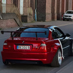 Ultra Glossy Metallic Vampire Red Car Vinyl Wrap BMW PET product image 15 - Veloro metallic vinyl wrap