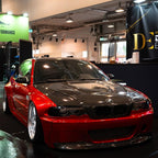 Ultra Glossy Metallic Vampire Red Car Vinyl Wrap BMW PET product image 16 - Veloro metallic vinyl wrap