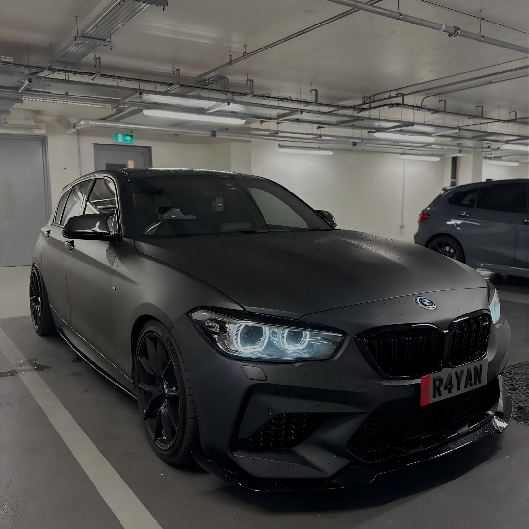 Ultra Matte Black Car Vinyl Wrap Tesla BMW PET product image 6 - Veloro matte vinyl wrap