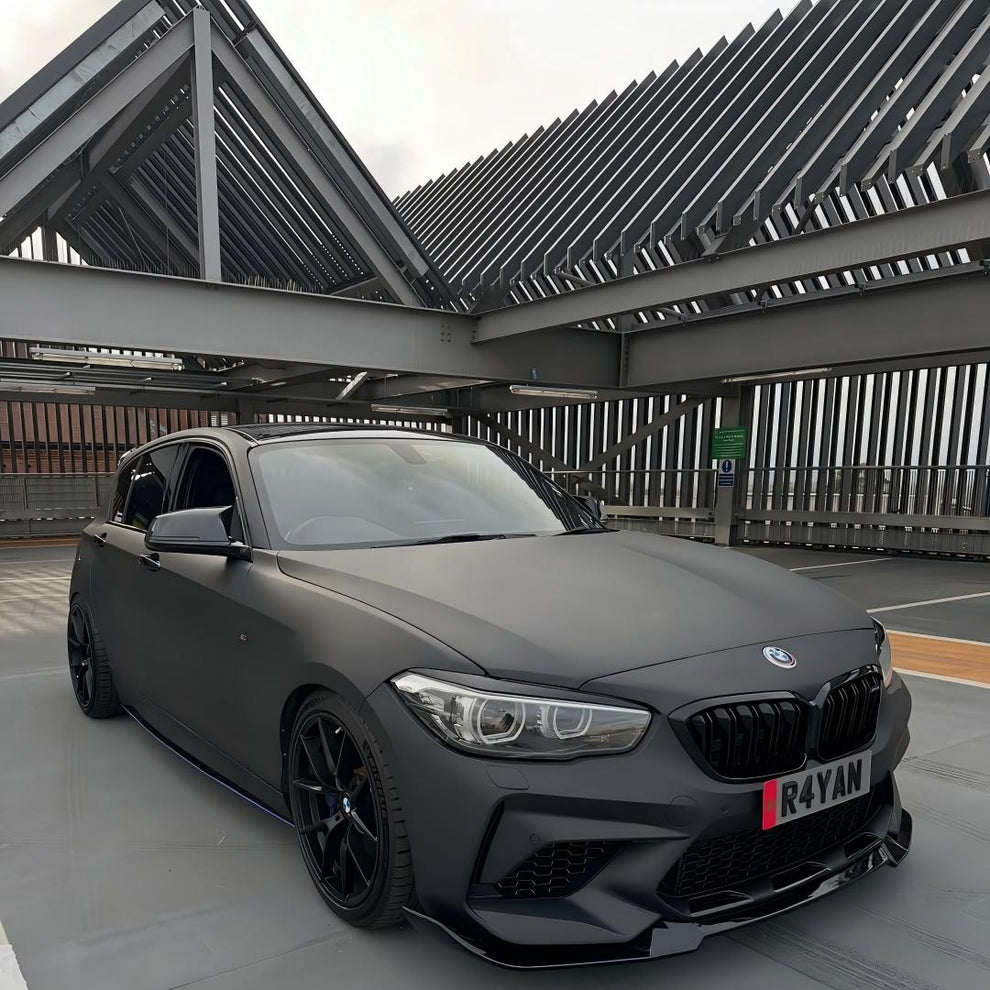 Ultra Matte Black Car Vinyl Wrap Tesla BMW PET product image 3 - Veloro matte vinyl wrap