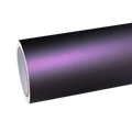 Ultra Matte Metallic Black Purple Car Vinyl Wrap product image 2 - Veloro matte vinyl wrap