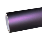 Ultra Matte Metallic Black Purple Car Vinyl Wrap product image 2 - Veloro matte vinyl wrap
